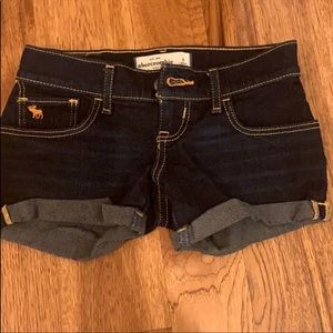 Girls jean shorts size 8